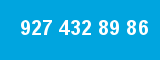 927 432 89 86 927 432 89 86